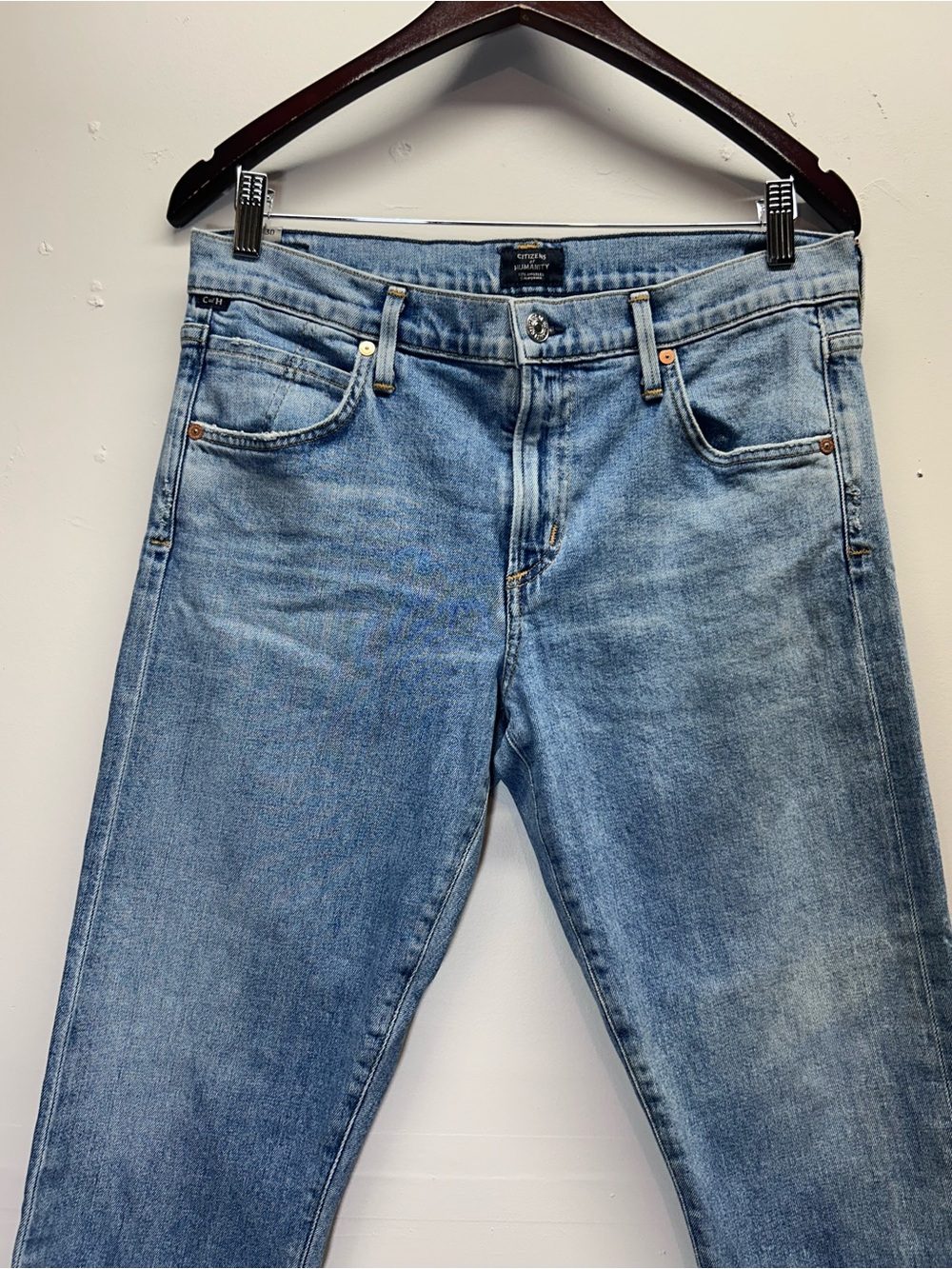 Citizens of Humanity Elsa Mid-Rise Slim Fit Crop- 30 - Picture 7 of 16